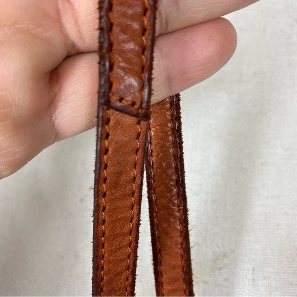 Marta Ponti genuine leather boho crossbody bag - Picture 7 of 11